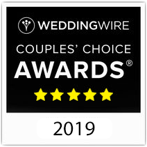 won the WeddingWire couples choice awards in 2019